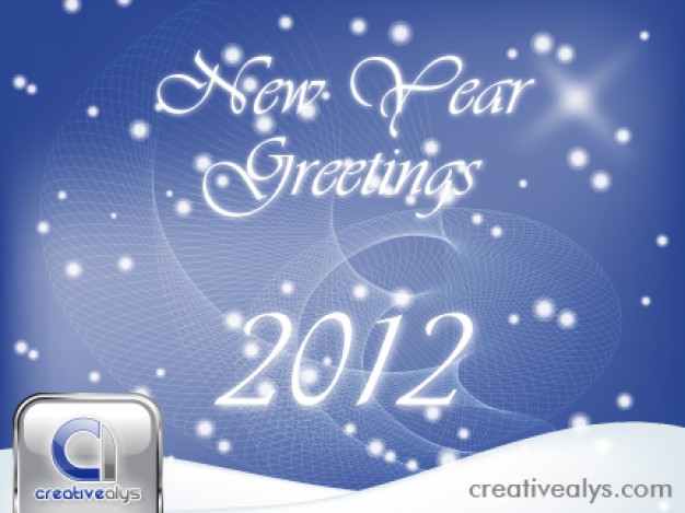 New Year new Holidays year greetings about Home Cooking